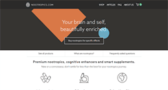Desktop Screenshot of nootropics.com